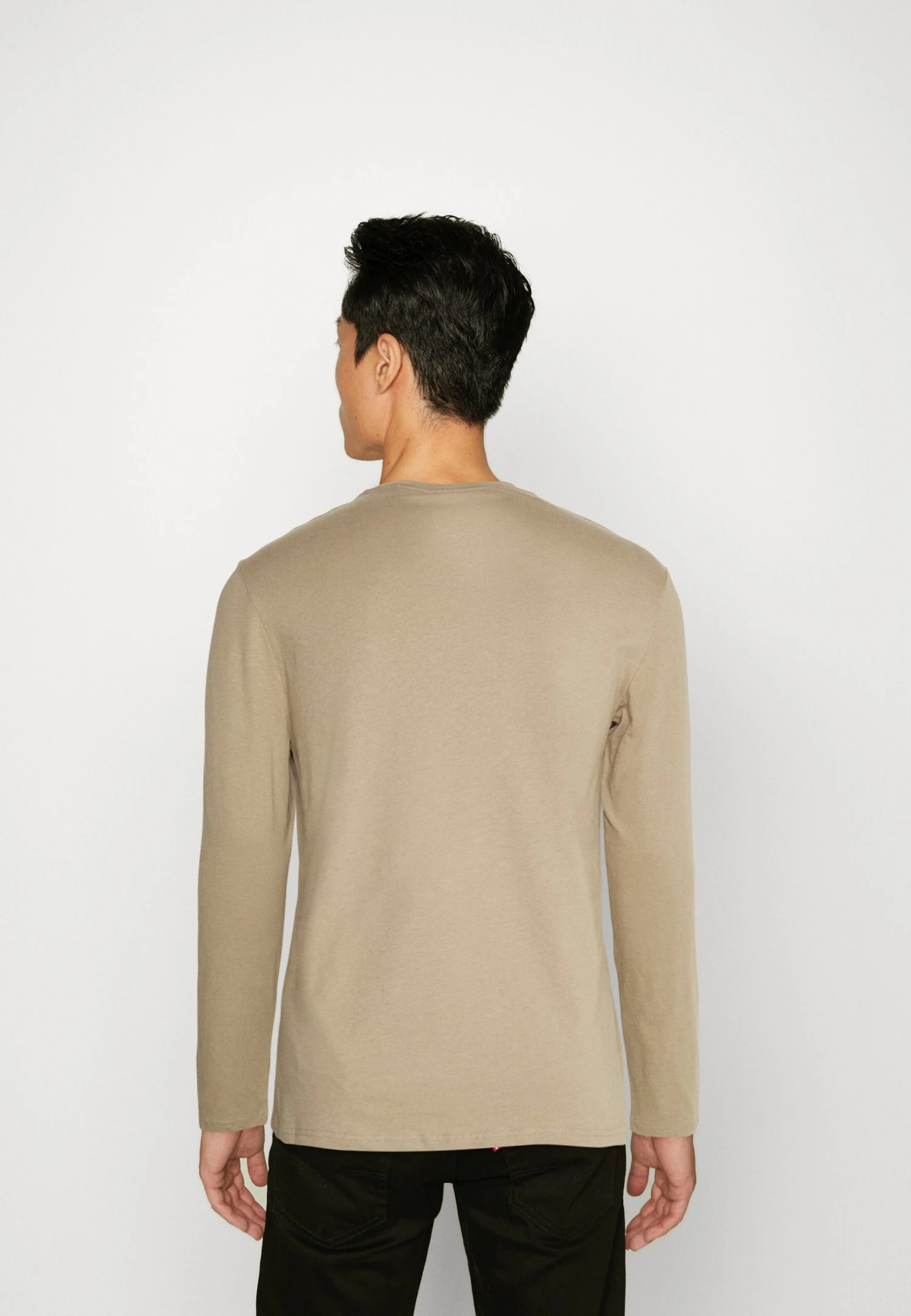 Pier One5 PACK - Långärmad Tröja - Tan/light Blue/white 5 Pier One5 PACK - Långärmad Tröja - Tan/light Blue/white - Bild 3