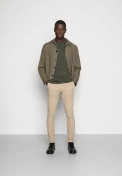 Pier One5 PACK - T-shirt - Bas - Dark Blue/grey/khaki