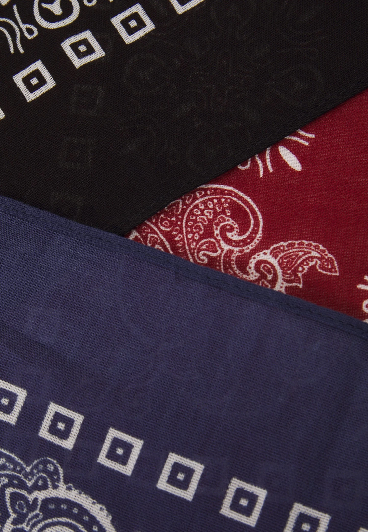 Pier OneUNISEX - Scarf - Black/blue/red 5 Pier OneUNISEX - Scarf - Black/blue/red - Bild 3