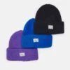 Pier OneUNISEX 3 PACK - Mössa - Black/purple/blue -Pier One Försäljning 0b1b30453aec40e6b92005295dd8054a