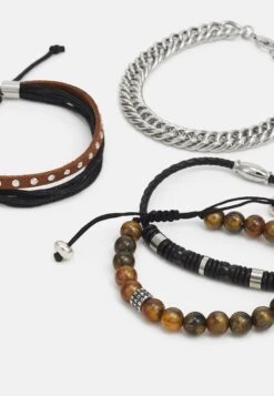 Pier One4 PACK - Armband - Silver-coloured -Pier One Försäljning 160a55536e024fbc8ff5de3525191522