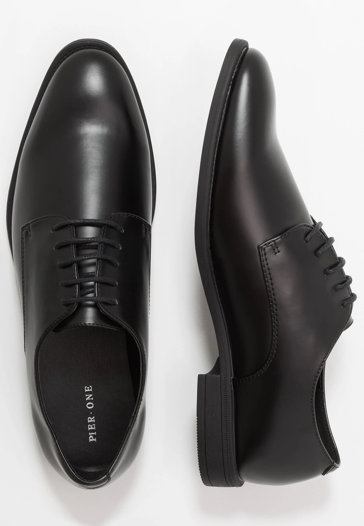 Pier OneEleganta Snörskor - Black 4 Pier OneEleganta Snörskor - Black - Bild 2