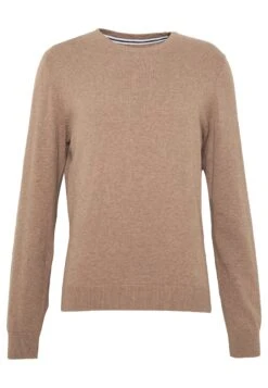 Pier OneBASIC CREWNECK - Stickad Tröja - Mottled Beige -Pier One Försäljning 188b4f92241a4ee38833f970cf37df24
