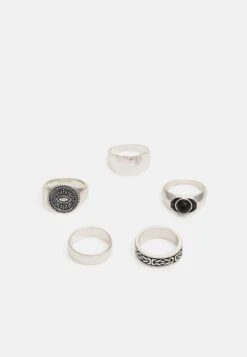 Pier One5 PACK - Ringar - Silver-coloured