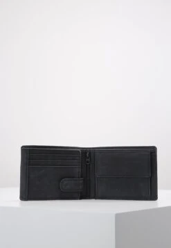 Pier OneLEATHER - Plånbok - Black -Pier One Försäljning 20be2baa58fe42b39857c6b61f9d829a