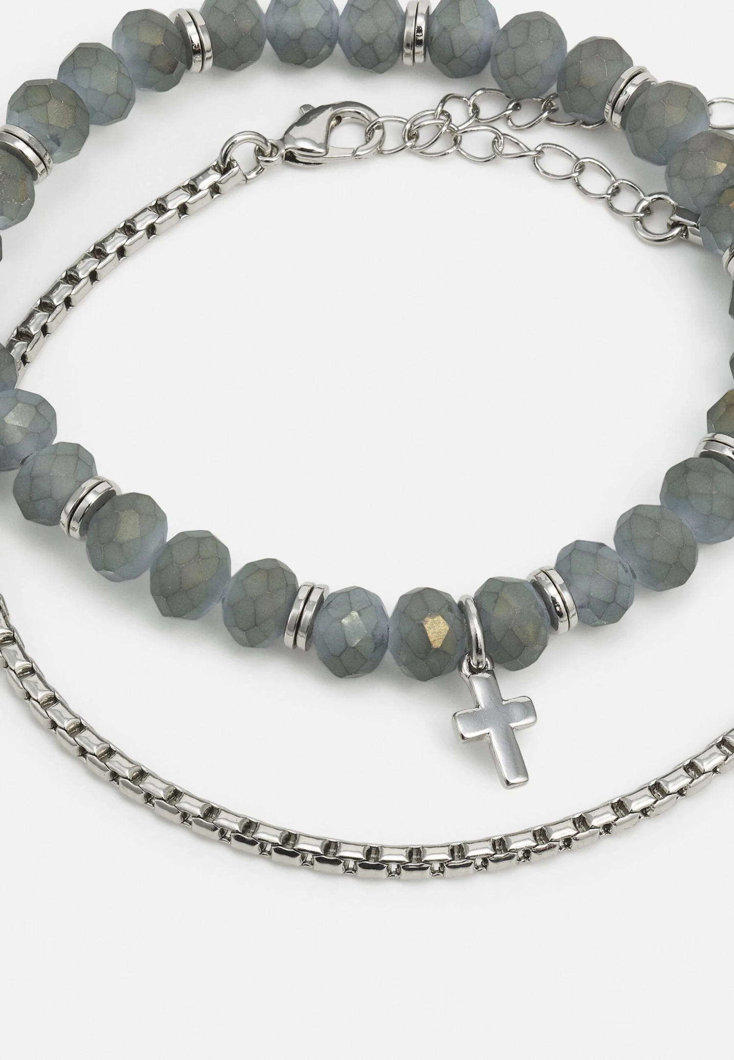 Pier One2 PACK - Armband - Silver-coloured 5 Pier One2 PACK - Armband - Silver-coloured - Bild 3