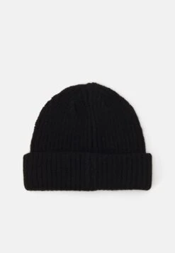 Pier OneSHORT MICRO BEANIE UNISEX - Mössa - Black -Pier One Försäljning 347403e0c7b34c8583041f0a2b66a4bf