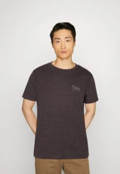 Pier OneT-shirt Med Print - Brown