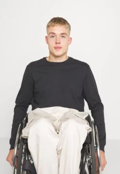 Pier OneLångärmad Tröja - Black -Pier One Försäljning 45cf56a72ccd449798b5c18cbbf5aa1d