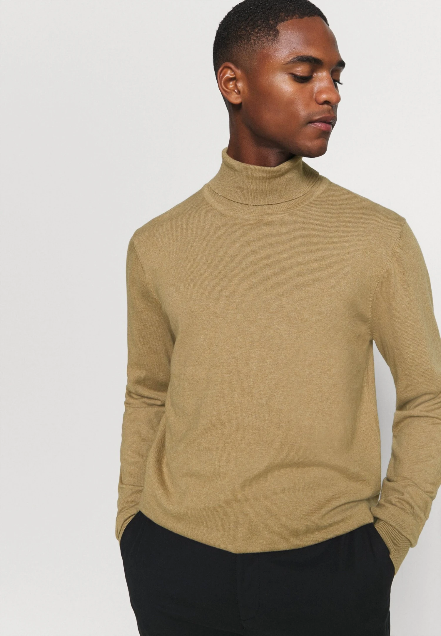 Pier OneStickad Tröja - Camel 6 Pier OneStickad Tröja - Camel - Bild 4