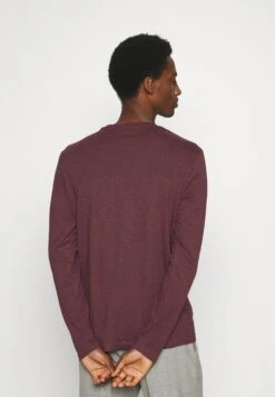 Pier One3 PACK - Långärmad Tröja - Bordeaux/black/dark Blue -Pier One Försäljning 49e084be0a0141e4a93869576f70c33f