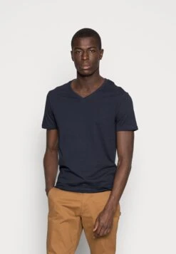 Pier One5 PACK - T-shirt - Bas - White/blue/black -Pier One Försäljning 4a34d78ca51f42698346376dd60fb2d7