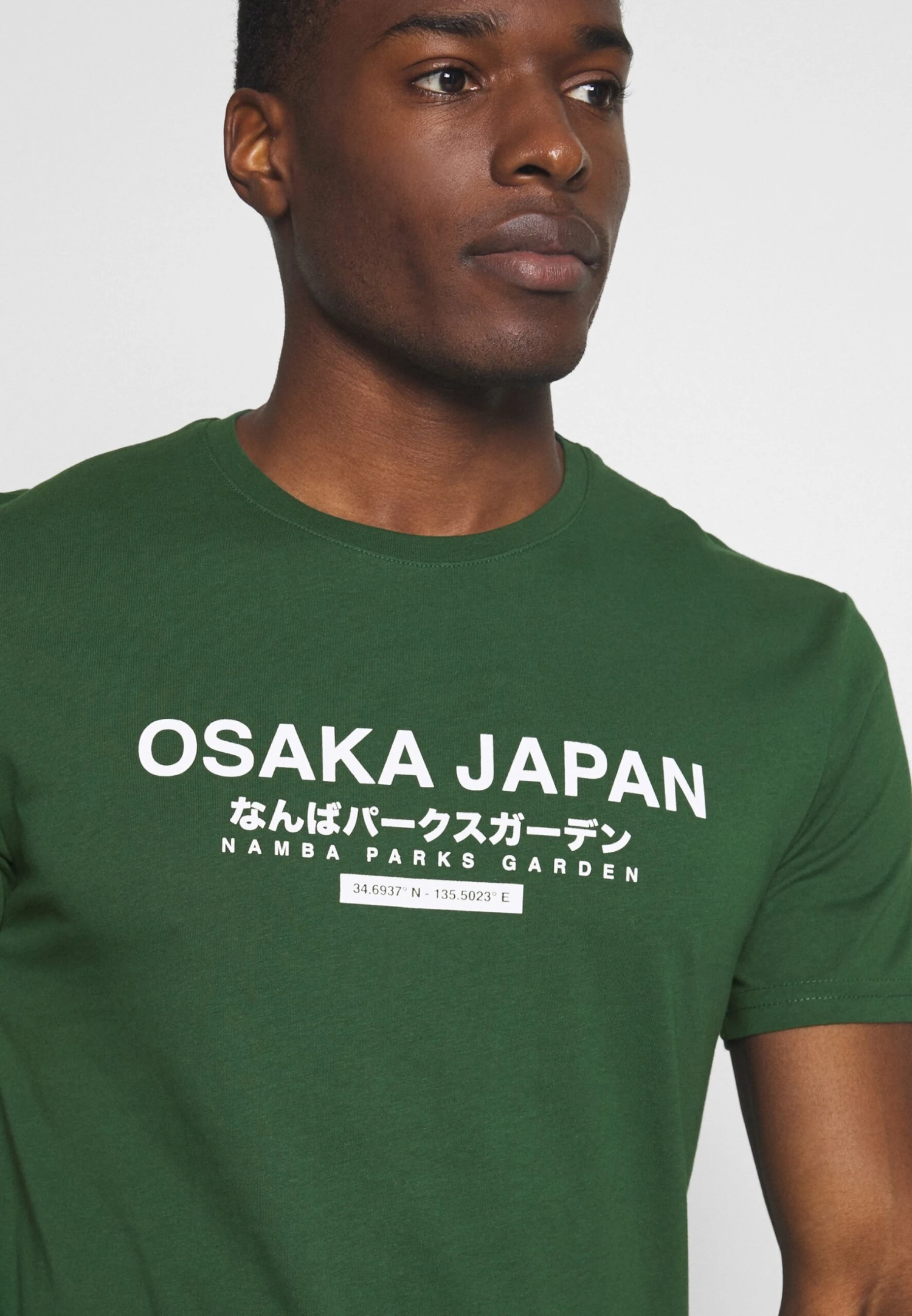 Pier OneOSAKA TEE - T-shirt Med Print - Green 8 Pier OneOSAKA TEE - T-shirt Med Print - Green - Bild 6