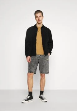 Pier OneT-shirt - Bas - Brown/white/black