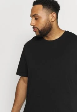 Pier One2 PACK - T-shirt - Bas - Black -Pier One Försäljning 534694f073cd4cafaa153bf3f6a29fa1