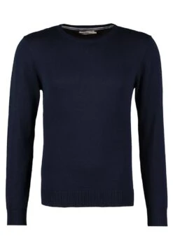 Pier OneBASIC CREWNECK - Stickad Tröja - Dark Blue -Pier One Försäljning 559fd963f3bf4be6abe2b2155cf5f818