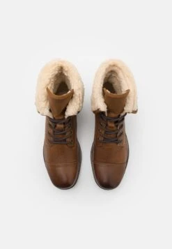 Pier OneLEATHER - Snörstövletter - Camel -Pier One Försäljning 58338f66cc624a14b1e5d27e7e21ebaf