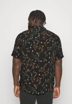 Pier OneASIAN PRINT RESORT - Skjorta - Black -Pier One Försäljning 5a6accf28057487eb93c99474306228a