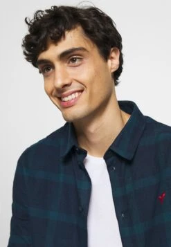 Pier OneSkjorta - Dark Blue/teal -Pier One Försäljning 60ff006a248a4e558dbde6647cd82b01