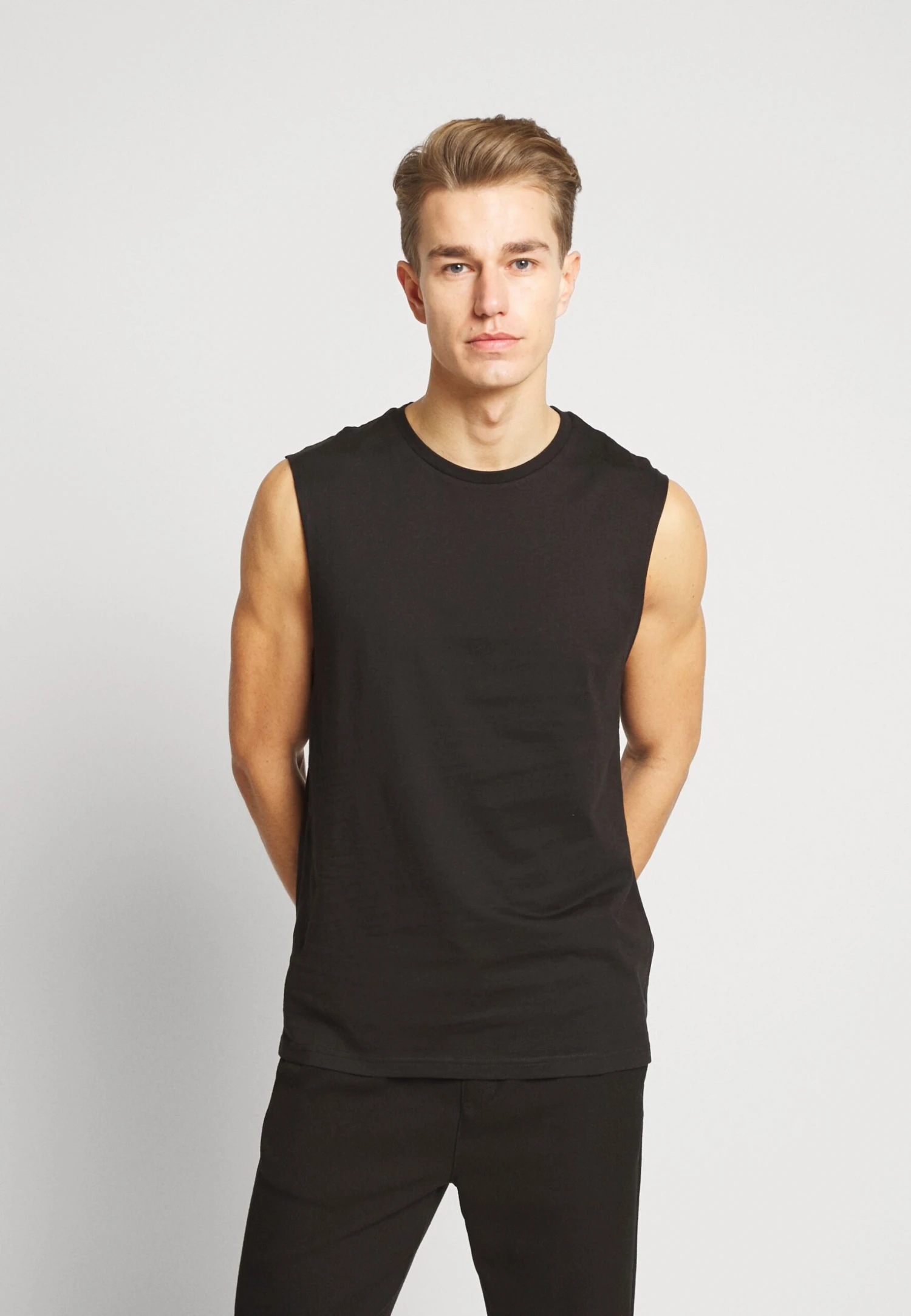 Pier One3 PACK - T-shirt - Bas - Grey/white/black 6 Pier One3 PACK - T-shirt - Bas - Grey/white/black - Bild 4