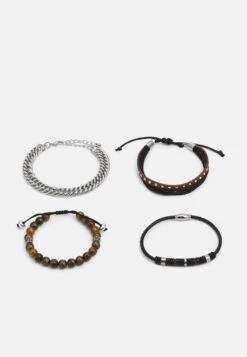 Pier One4 PACK - Armband - Silver-coloured