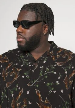 Pier OneASIAN PRINT RESORT - Skjorta - Black -Pier One Försäljning 666a2720beb548beb94f440457a8daa5