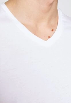 Pier One5 PACK - T-shirt - Bas - White/black -Pier One Försäljning 6691eed18f294fd9bcc5233afdb8ca0f