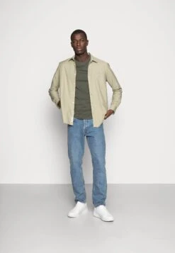 Pier One3 PACK - T-shirt - Bas - Black/grey/green