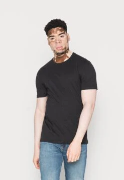 Pier One10 PACK - T-shirt - Bas - Mottled Light Grey/black/white -Pier One Försäljning 8120e40c19894cbc8431e1b55345bac2