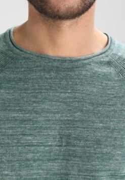 Pier OneStickad Tröja - Mottled Green -Pier One Försäljning 81cbc155eccf4cbc8f0ce174921161cb