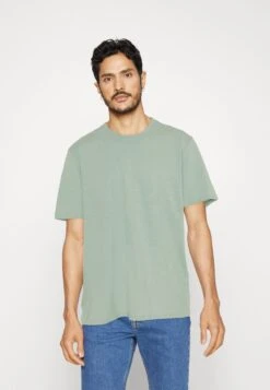 Pier One5 PACK - T-shirt - Bas - Mint/off-white/khaki -Pier One Försäljning 8476397dfdd94a21a5e235dbe9473d7d