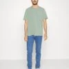 Pier One5 PACK - T-shirt - Bas - Mint/off-white/khaki -Pier One Försäljning 8661a902cd334840a9eebd6ef8902f31