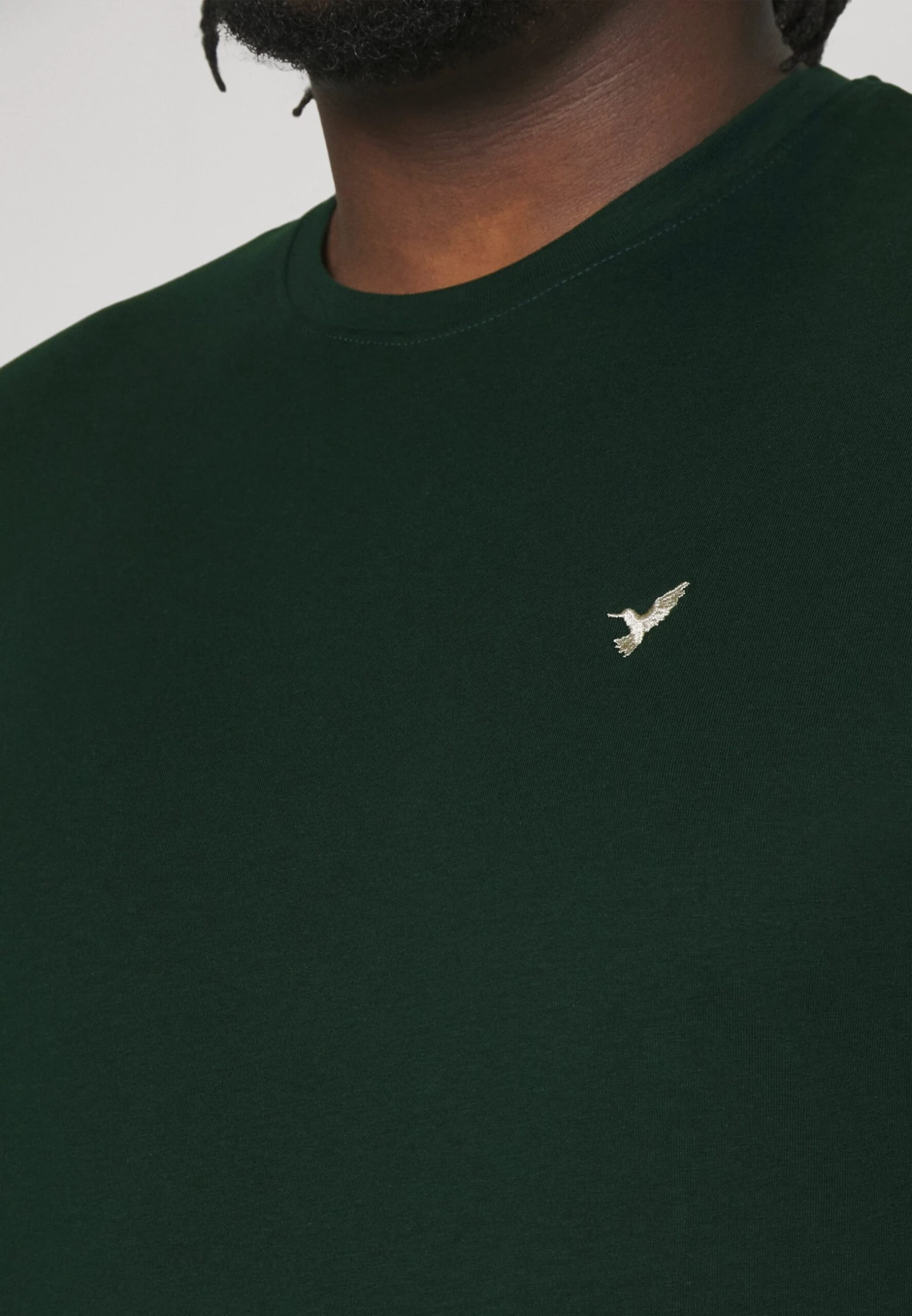 Pier One5 PACK - T-shirt - Bas - Dark Green/beige/light Blue 9 Pier One5 PACK - T-shirt - Bas - Dark Green/beige/light Blue - Bild 7