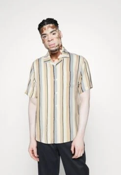 Pier One3 PACK - Skjorta - Beige/black/white -Pier One Försäljning 8fb0b046a8954989b59a55f949a54436