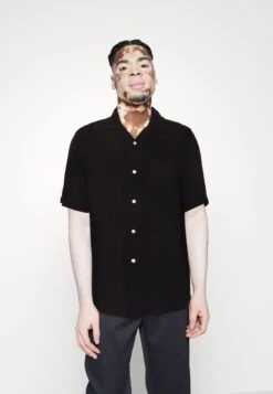 Pier One3 PACK - Skjorta - Beige/black/white -Pier One Försäljning a55b7eab0a984d05b5c3c20855df7df4