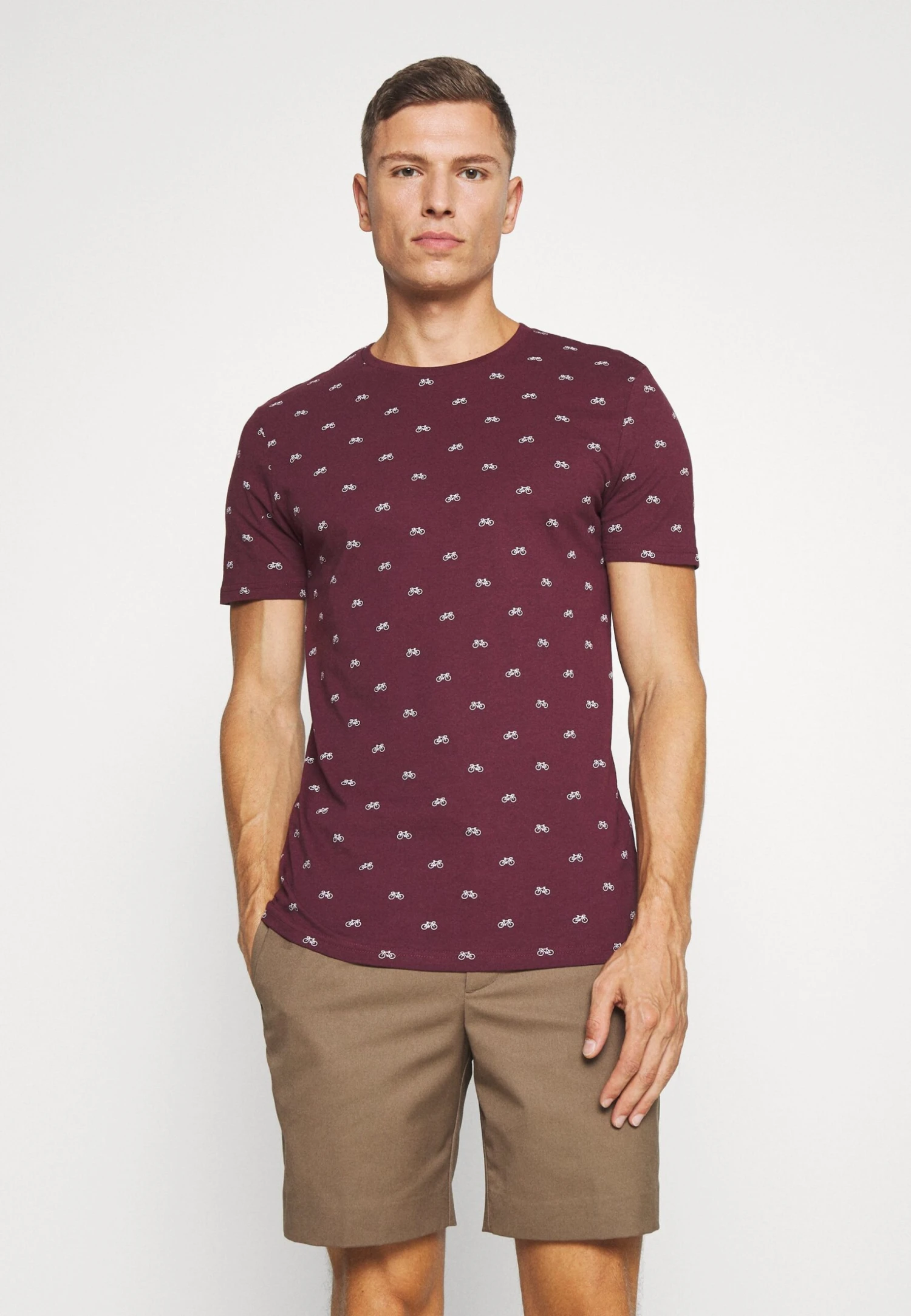 Pier OneT-shirt Med Print - Bordeaux 3 Pier OneT-shirt Med Print - Bordeaux