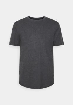 Pier One7 PACK - T-shirt - Bas - Mottled Dark Grey/white/black -Pier One Försäljning a7766795482a4011898d113bdf0e49ab