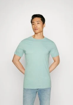 Pier One5 PACK - T-shirt - Bas - Mottled Blue/light Green/off-white -Pier One Försäljning a860309a8a4e4663bcbed72cc86372f3