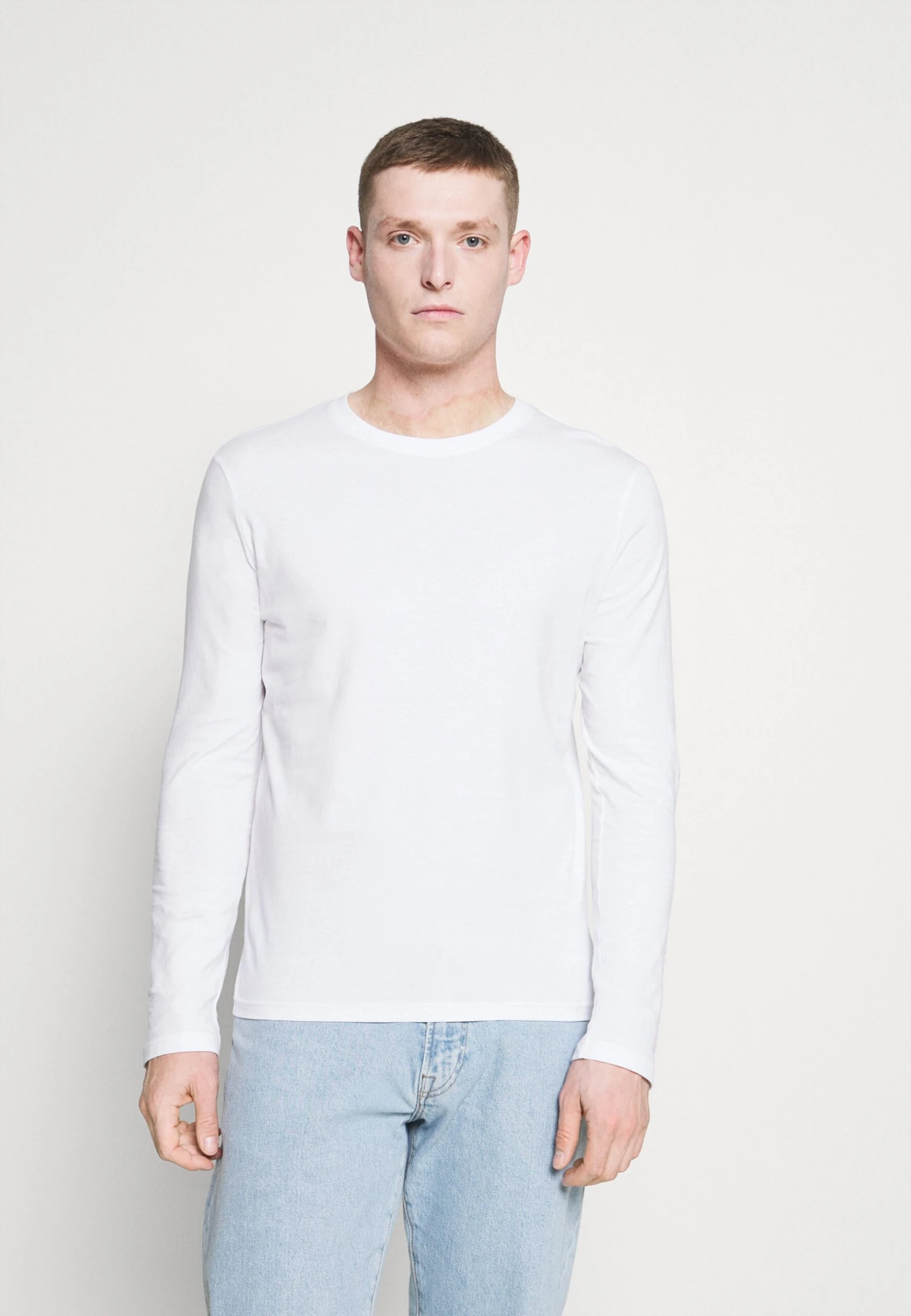 Pier One5 PACK - Långärmad Tröja - White/dark Blu/grey 4 Pier One5 PACK - Långärmad Tröja - White/dark Blu/grey - Bild 2