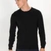 Pier OneBASIC CREWNECK - Stickad Tröja - Black 2 Pier OneBASIC CREWNECK - Stickad Tröja - Black -Pier One Försäljning af19890ce8a74478ac96cd01413cb907