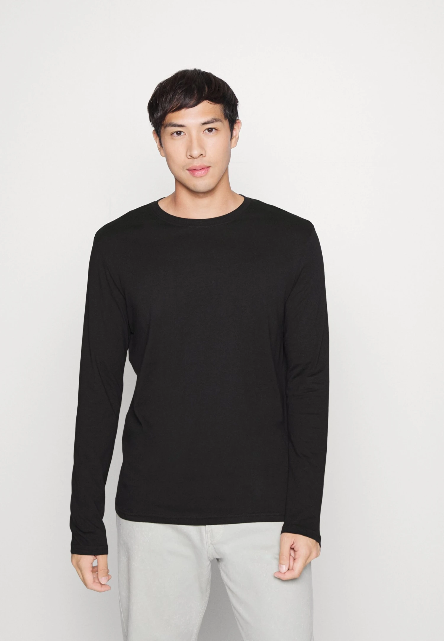 Pier One5 PACK - Långärmad Tröja - Light Grey/white/black 7 Pier One5 PACK - Långärmad Tröja - Light Grey/white/black - Bild 5