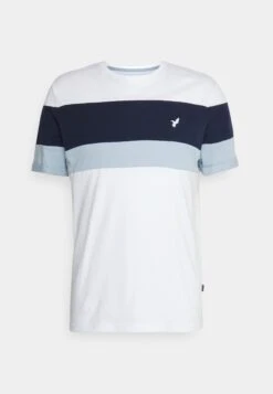 Pier OneT-shirt Med Print - White/blue -Pier One Försäljning b0f4da8f05f1438792789d645aeab48b