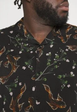 Pier OneASIAN PRINT RESORT - Skjorta - Black -Pier One Försäljning b5f7243596e14f49a1306bb57650336c