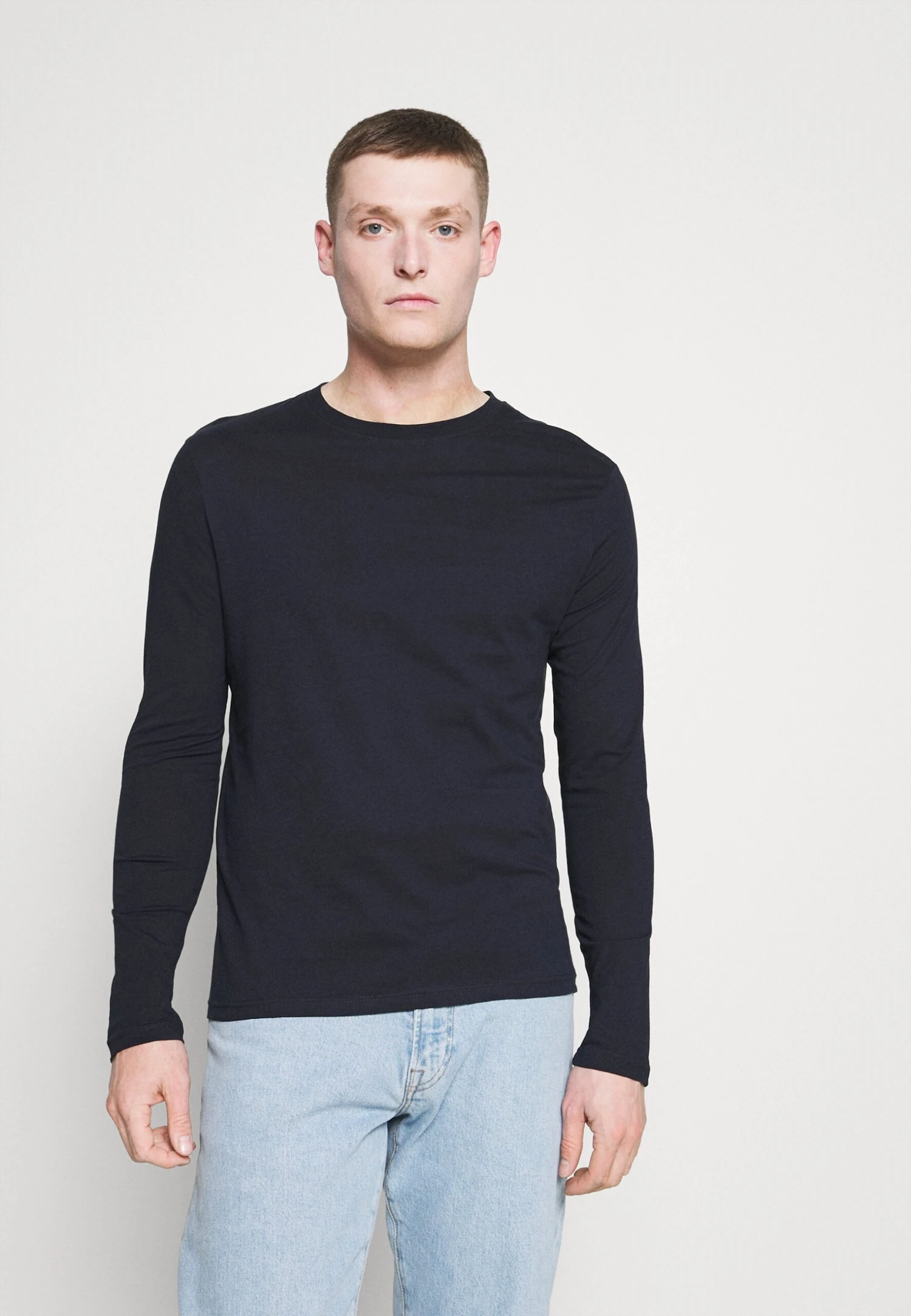 Pier One5 PACK - Långärmad Tröja - White/dark Blu/grey 7 Pier One5 PACK - Långärmad Tröja - White/dark Blu/grey - Bild 5