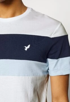 Pier OneT-shirt Med Print - White/blue -Pier One Försäljning b9633214d8374f3ca392090ae2687d7c