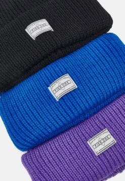 Pier OneUNISEX 3 PACK - Mössa - Black/purple/blue -Pier One Försäljning ba5783bb60ed4e1b9b810cbea2ad8012