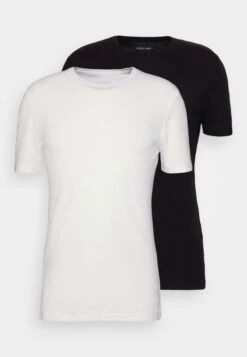 Pier OneSLIM FIT RIBBED T-SHIRT 2 PACK - T-shirt - Bas - White/black 12 Pier OneSLIM FIT RIBBED T-SHIRT 2 PACK - T-shirt - Bas - White/black -Pier One Försäljning bfa677da41c14e1ebbe1df5382fc7cd3