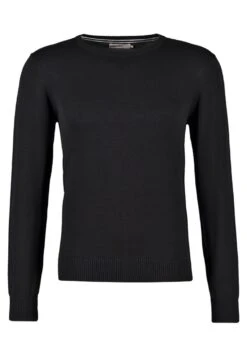 Pier OneBASIC CREWNECK - Stickad Tröja - Black -Pier One Försäljning c5ca2388fe5d4d33a54abb4077ab8816