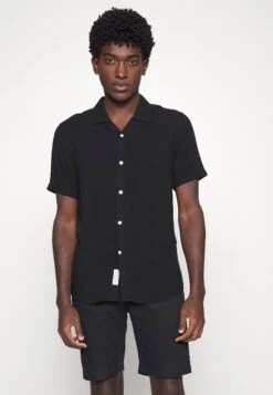 Pier One2 PACK - Skjorta - Black/white -Pier One Försäljning c6d6713af3d44ded94a400a92a553cf3