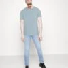 Pier OneT-shirt - Bas - Light Blue/yellow/mint